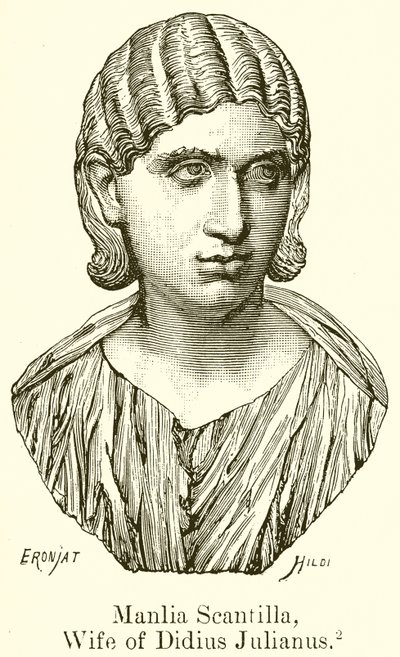 Manlia Scantilla, Didius Julianuksen vaimo tekijältä English School