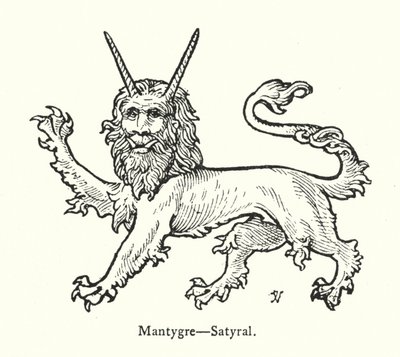 Mantigre, Satyral (kaiverrus) tekijältä English School