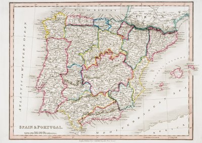 Espanjan ja Portugalin kartta, "Smith
