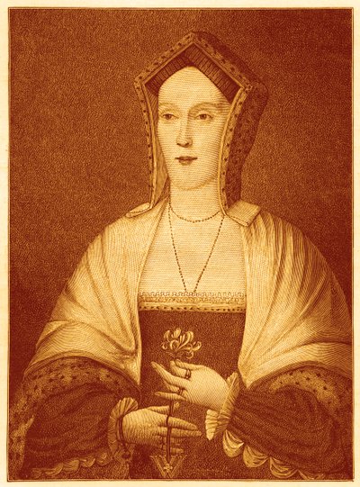 Margaret Pole, Salisburyn kreivitär, kuvitus John Richard Greenin teokseen "A Short History of the English People (Vol II)" tekijältä English School
