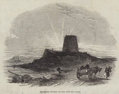 Martello Towers Kentish Coastilla (kaiverrus) tekijältä English School