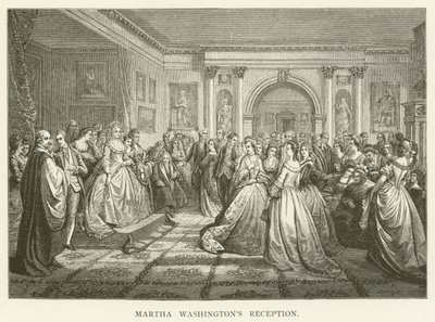 Martha Washingtonin vastaanotto tekijältä English School