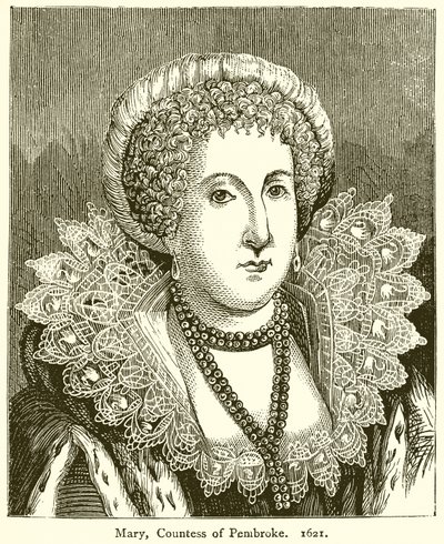 Mary, Pembroken kreivitär. 1621 tekijältä English School