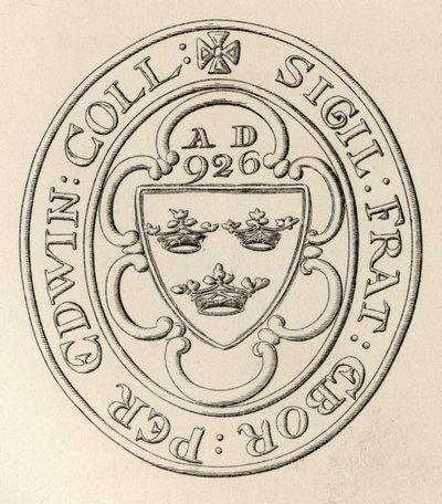 Koko Englannin suurloosin vapaamuurarien sinetti, York, n. 1766, The History of Freemasonry, osa II, julkaisija Thomas C. Jack, Lontoo, 1883 tekijältä English School