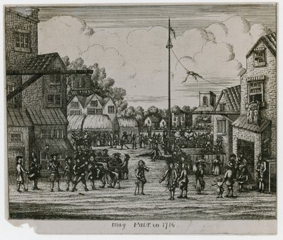 Toukokuun messut vuonna 1716 tekijältä English School