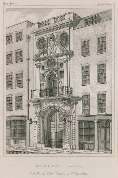 Mercers Hall, Cheapside, Lontoo tekijältä English School