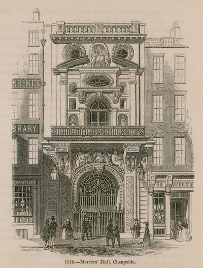 Mercers Hall, Cheapside, Lontoo tekijältä English School