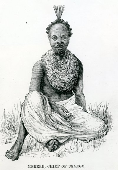 Merere, Usangon päällikkö kohdasta "Travels in Africa" tekijältä English School