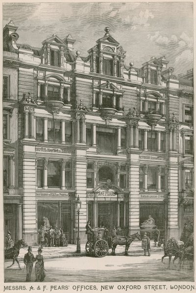 Herra A & F Pears toimistot, New Oxford Street, Lontoo tekijältä English School