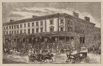 Messrs Green and Edwards, Drapers, Outfitters, etc, 2, 4, 6, 8 ja 14, Circus Road, St John