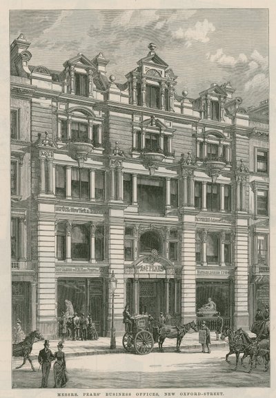 Herra Pearsin liiketoimistot, New Oxford Street, Lontoo tekijältä English School