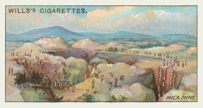 Kiillekaivos (chromolitho) tekijältä English School