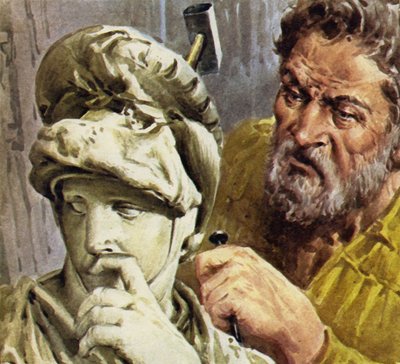 Michelangelo työskenteli kappelissa, jonka piti sisältää de Medicin perheen haudat tekijältä English School