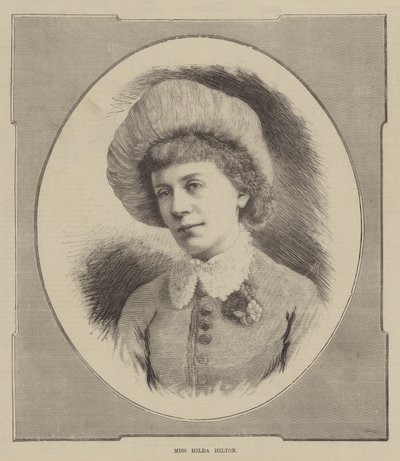 Neiti Hilda Hilton (kaiverrus) tekijältä English School