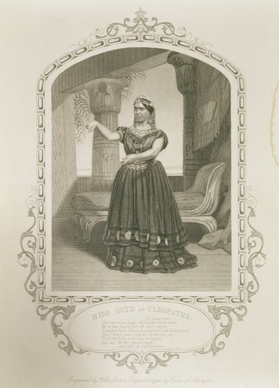 Miss Laura Addison Imogenina William Shakespearen (1564-1616) elokuvassa Cymbeline tekijältä English School