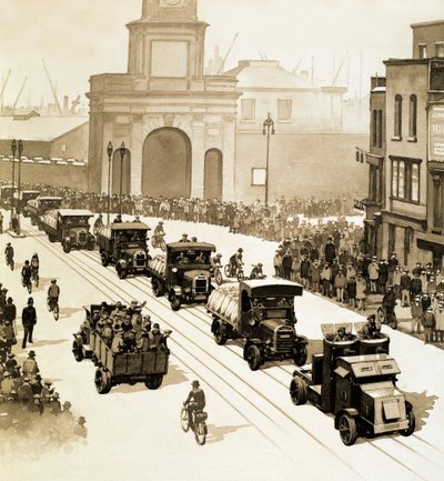Hetkiä, jotka tekivät historiaa: Vuoden 1926 yleinen lakko (guassi paperilla) tekijältä English School
