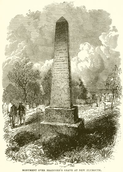 Monumentti Bradfords Gravella New Plymouthissa tekijältä English School