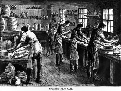 Muovailuastiat, 1800-luku tekijältä English School