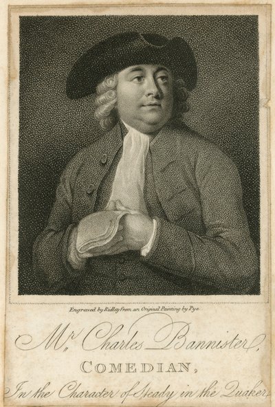 Herra Charles Bannister, koomikko tekijältä English School