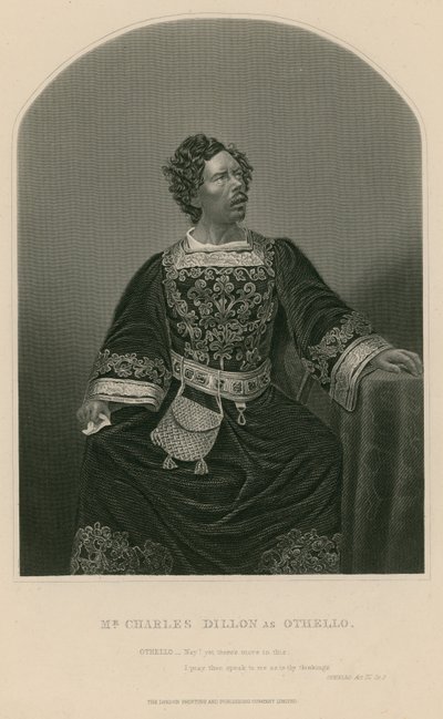 Herra Charles Dillon Othellona tekijältä English School