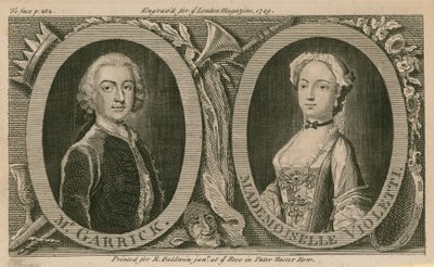 Herra Garrick ja Mademoiselle Violetti (Eva Marie Veigel) tekijältä English School