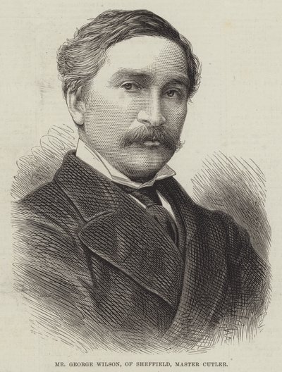 herra George Wilson, Sheffield, Master Cutler (kaiverrus) tekijältä English School