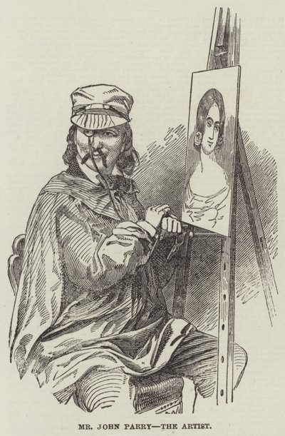 herra John Parry, taiteilija (kaiverrus) tekijältä English School