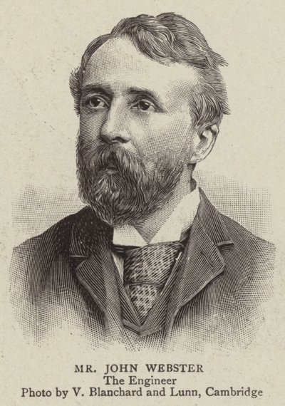 herra John Webster (kaiverrus) tekijältä English School