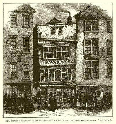 Mr. Salmons Waxwork, Fleet Street - Henry VIII:n palatsi. ja kardinaali Wolsey tekijältä English School