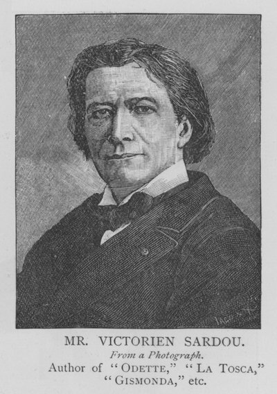 herra Victorien Sardou (kaiverrus) tekijältä English School