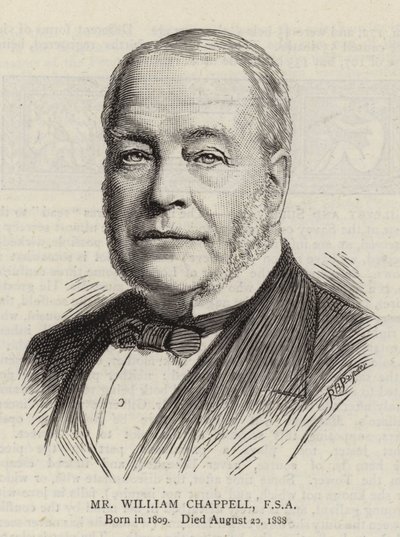 William Chappell, FSA (kaiverrus) (kaiverrus) tekijältä English School