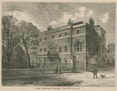 Rouva Montagu House, Portman Square, Lontoo tekijältä English School