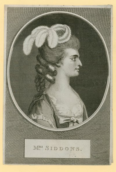 rouva Sarah Siddons, näyttelijä tekijältä English School