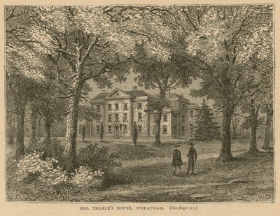 Mrs Thrales House Streathamissa tekijältä English School