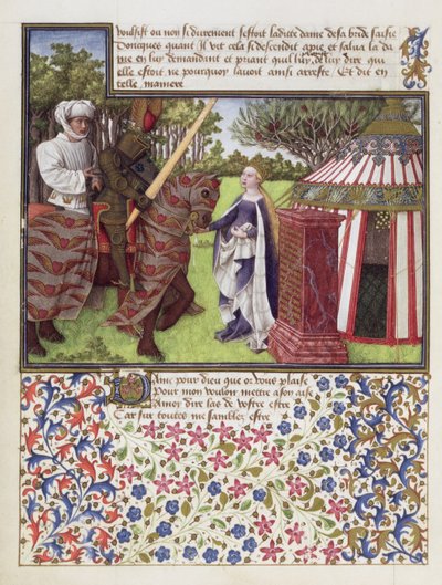 Ms. 2597 Heart and Desire with Hope at the House, Faksimile Edition Livre du Coeur dAmours Espris, Rene dAnjou tekijältä English School