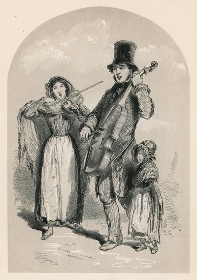 Musiikkia kadulla, 1849 tekijältä English School