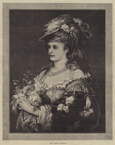 My Lady Flora (kaiverrus) tekijältä English School