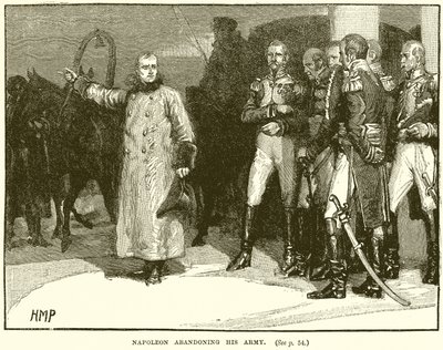 Napoleon hylkäsi armeijansa tekijältä English School