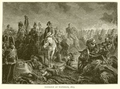 Napoleon Waterloossa, 1815 tekijältä English School