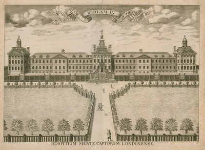 Uusi Bedlam Hospital, Moorfields, Lontoo tekijältä English School