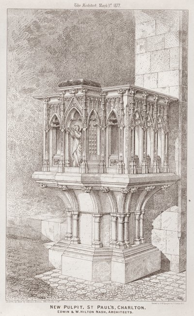 Uusi saarnatuoli, St Paul