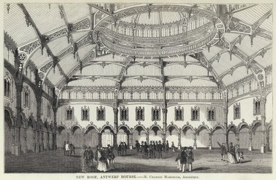Uusi katto, Antwerpen Bourse (kaiverrus) tekijältä English School