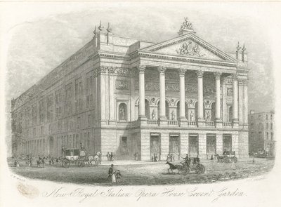 Uusi Royal Italian oopperatalo, Covent Garden, Lontoo tekijältä English School