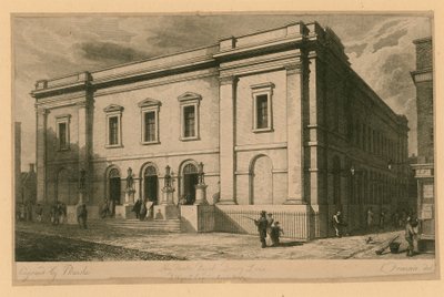 New Theatre Royal, Drury Lane, Lontoo; B Wyatt, arkkitehti tekijältä English School