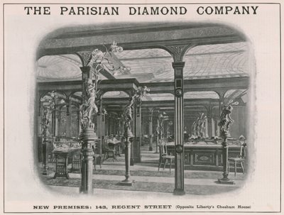 The Parisian Diamond Companyn uudet toimitilat, 143 Regent Street, Lontoo tekijältä English School