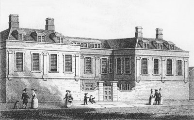 Newcastle House, n. 1790 (kaiverrus) tekijältä English School