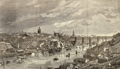 Newcastle upon Tyne vuonna 1887 tekijältä English School