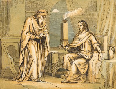 Nikodemus (värillinen kaiverrus) tekijältä English School