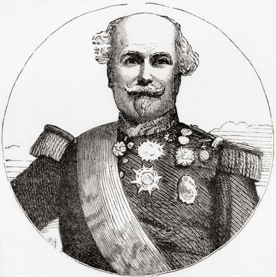 Nicolas Charles Oudinot, Wardin ja Lockin kuvitetusta maailmanhistoriasta, julkaistu noin vuonna 1882. tekijältä English School