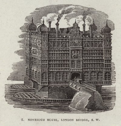 Nonesuch House Old London Bridgellä tekijältä English School